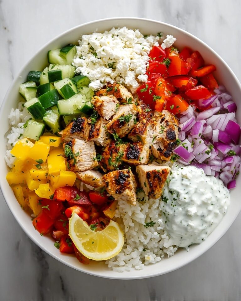 Simple Greek Chicken Bowls Recipe