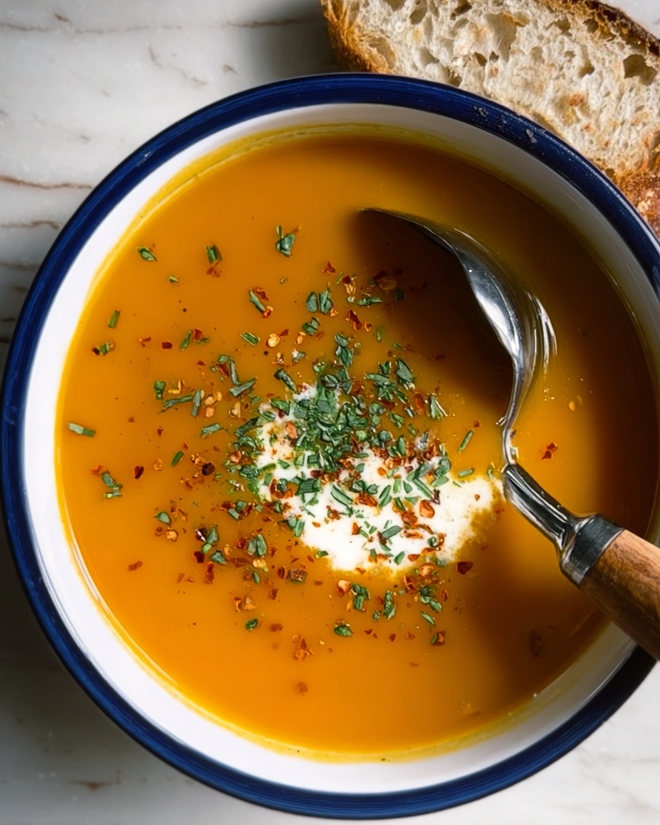 Creamy Pumpkin Soup Recipe - Recipe Image