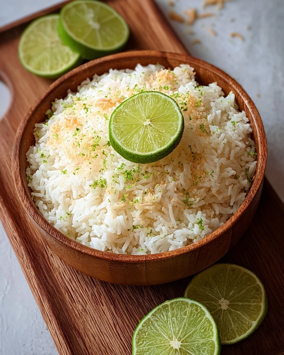 Tropical Zesty Lime & Coconut Rice Recipe - Recipe Image