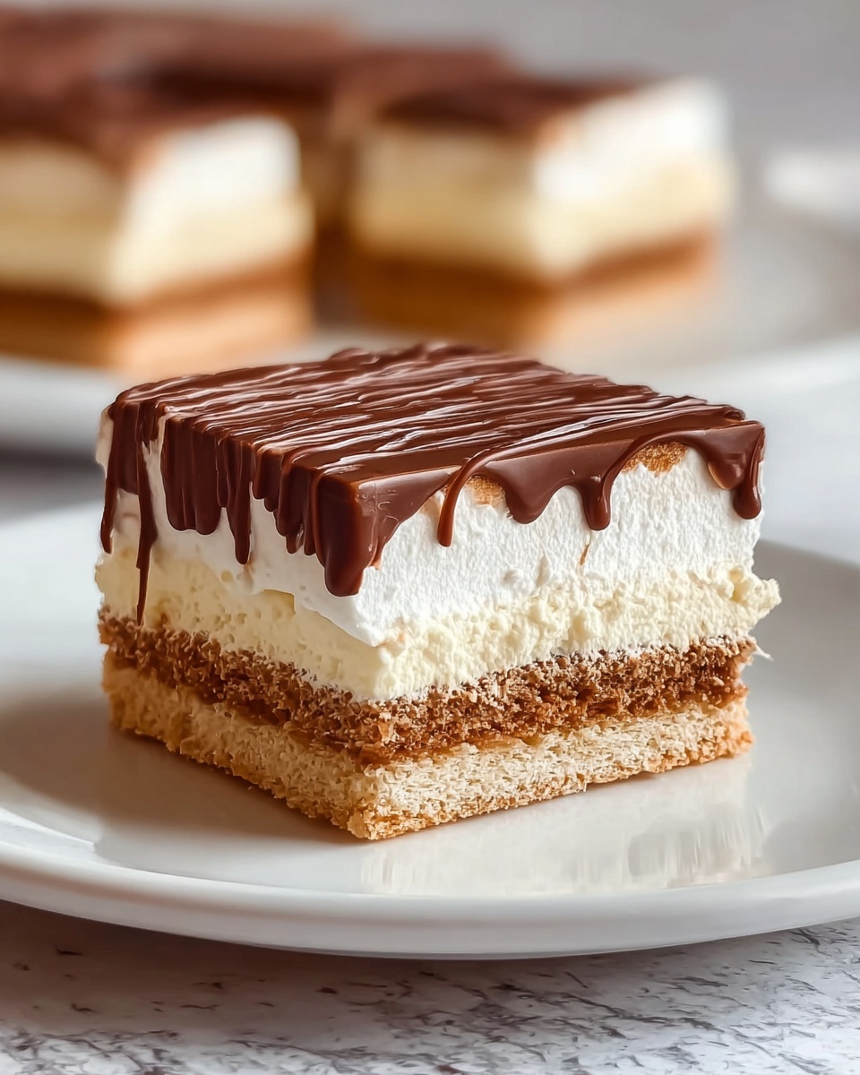 Eclair Ice Box Cake Recipe - Recipe Image