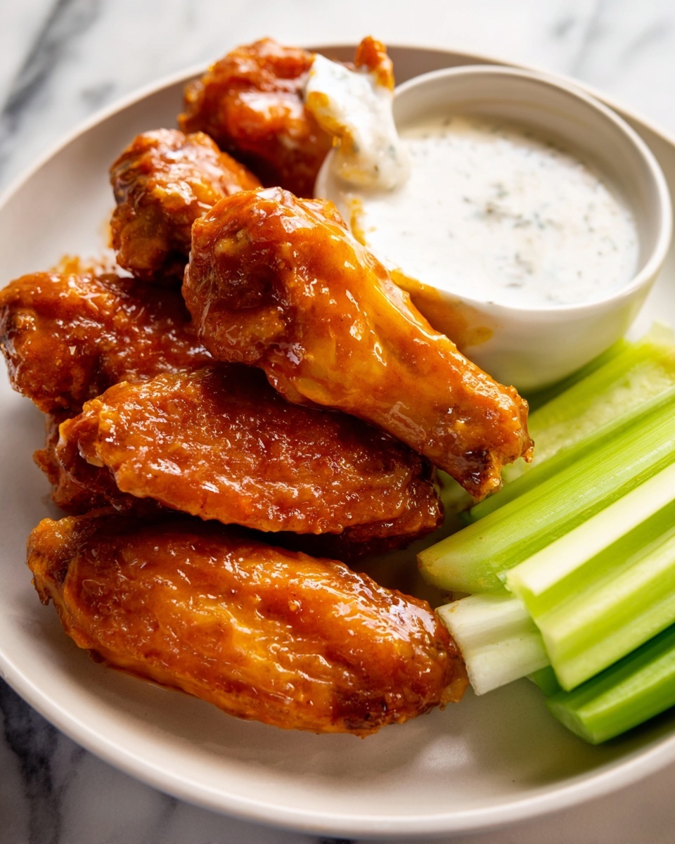 Air Fryer Buffalo Wings Recipe - Recipe Image