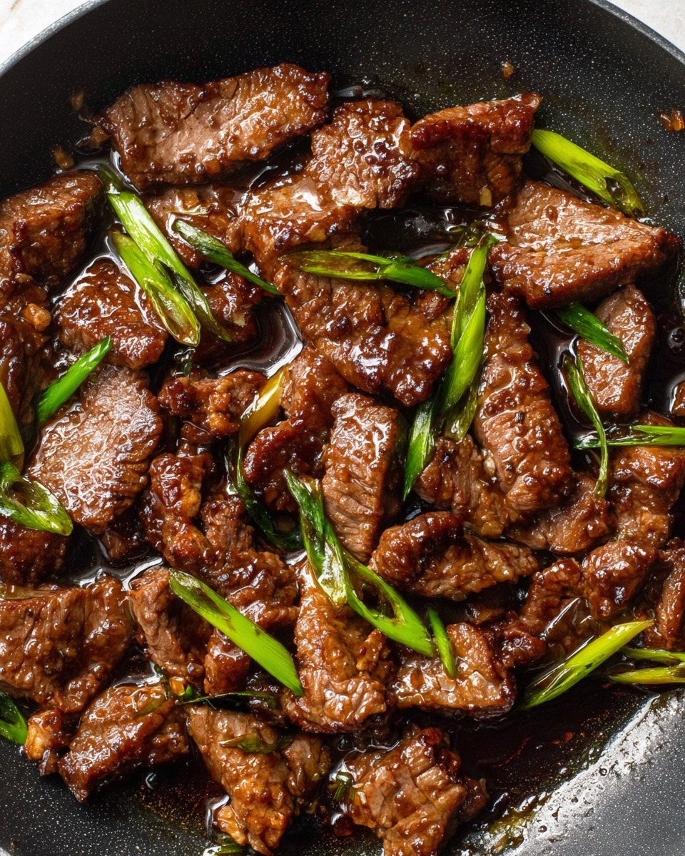 Simple Mongolian Beef Recipe - Recipe Image