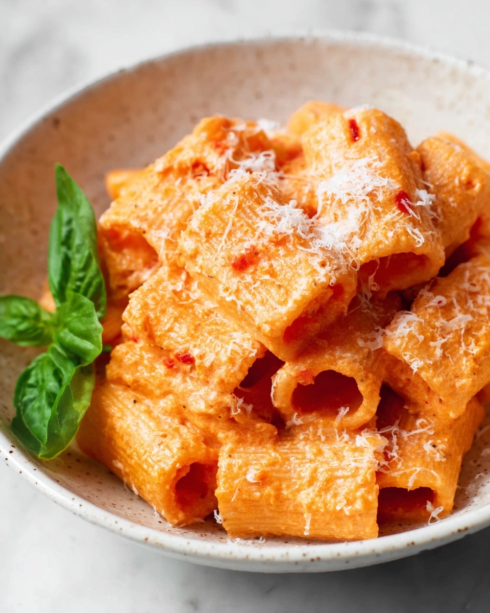 Easy Pink Sauce Pasta Recipe - Recipe Image