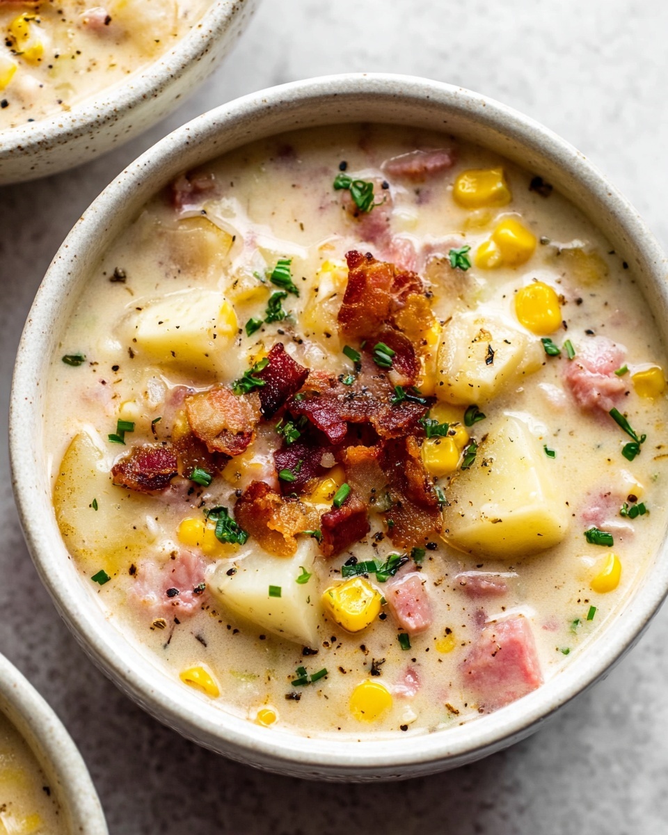 Ham and Corn Chowder Recipe - Recipe Image