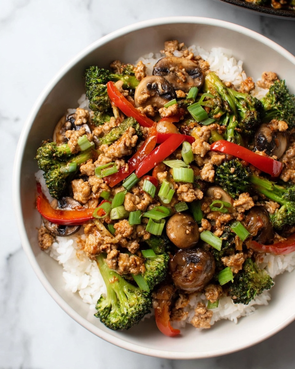 Ground Turkey Stir Fry Recipe - Recipe Image
