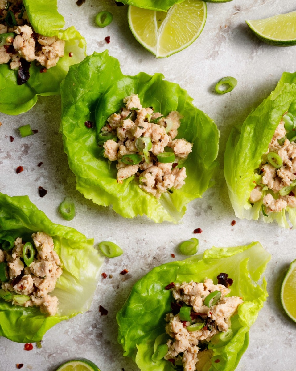 Sweet Chili Chicken Lettuce Wraps Recipe - Recipe Image