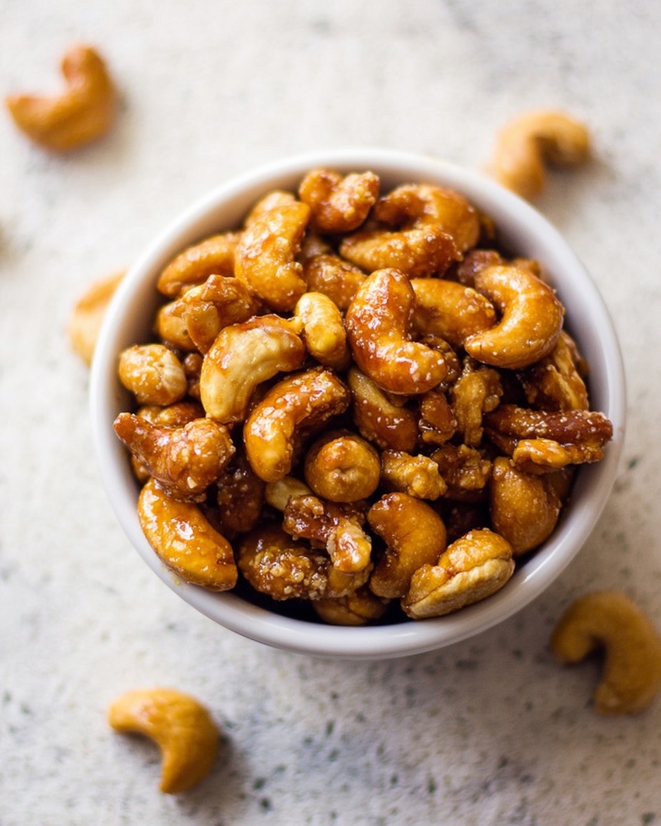 Easy Candied Cashews Recipe - Recipe Image