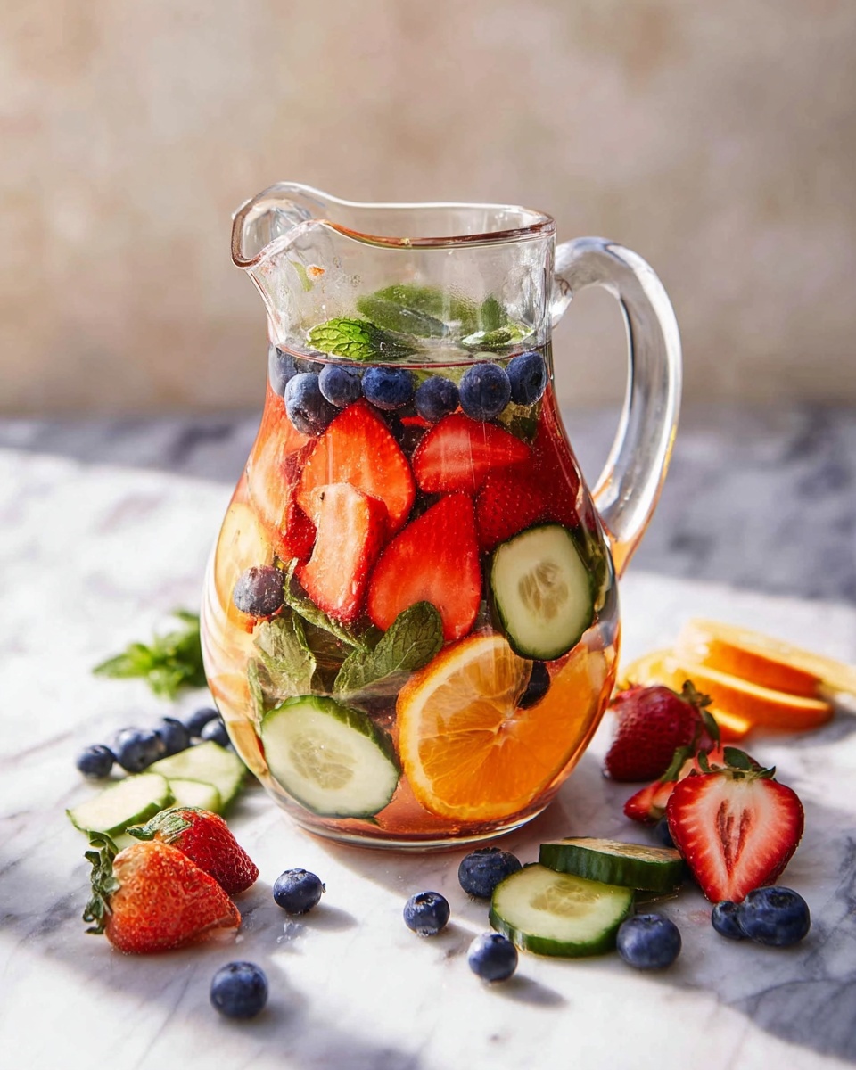 Rainbow Infused Water Recipe - Recipe Image