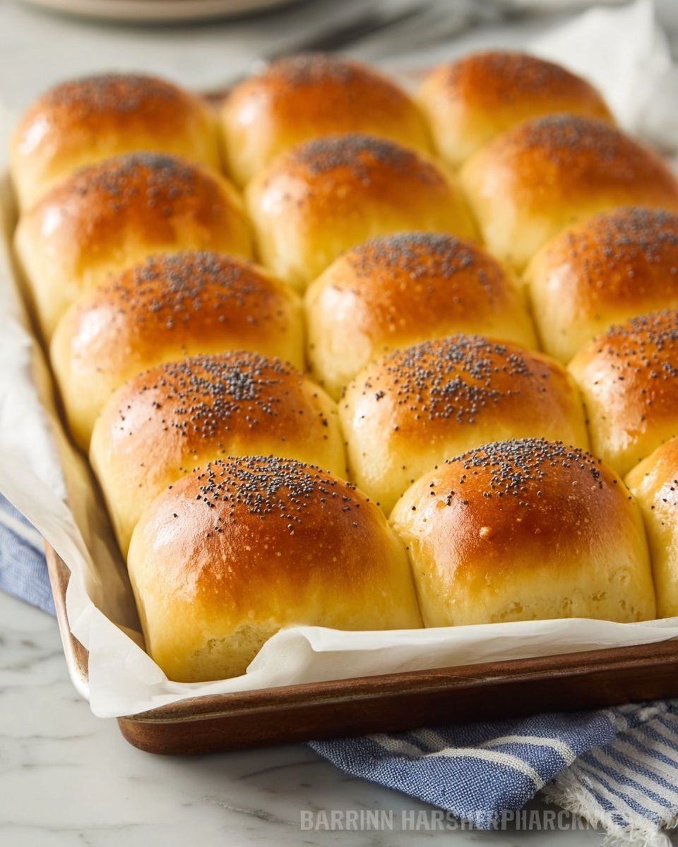 Sweet Poppy Seed Buns (Pirohi) Recipe - Recipe Image