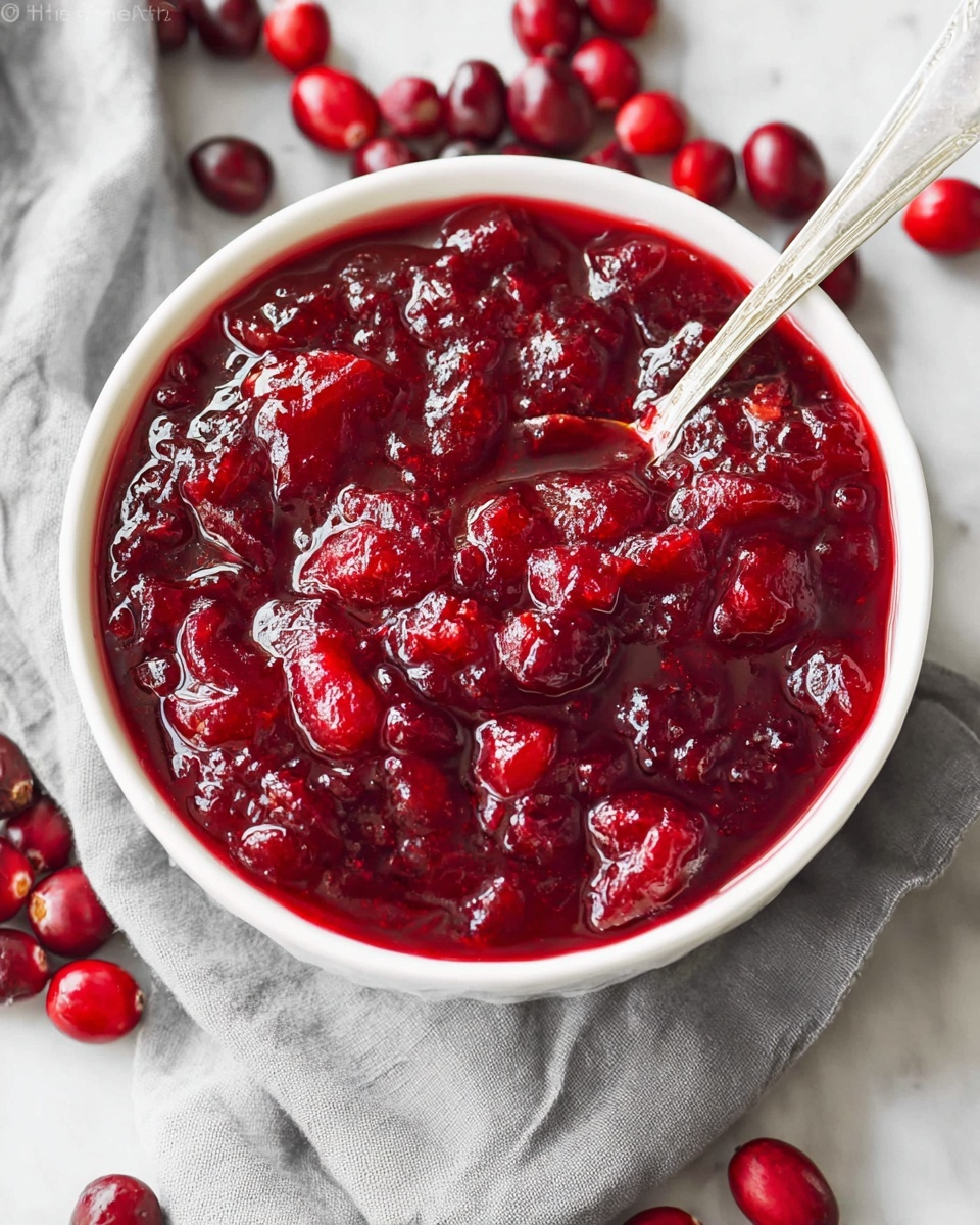 Homemade Cranberry Sauce Recipe - Recipe Image