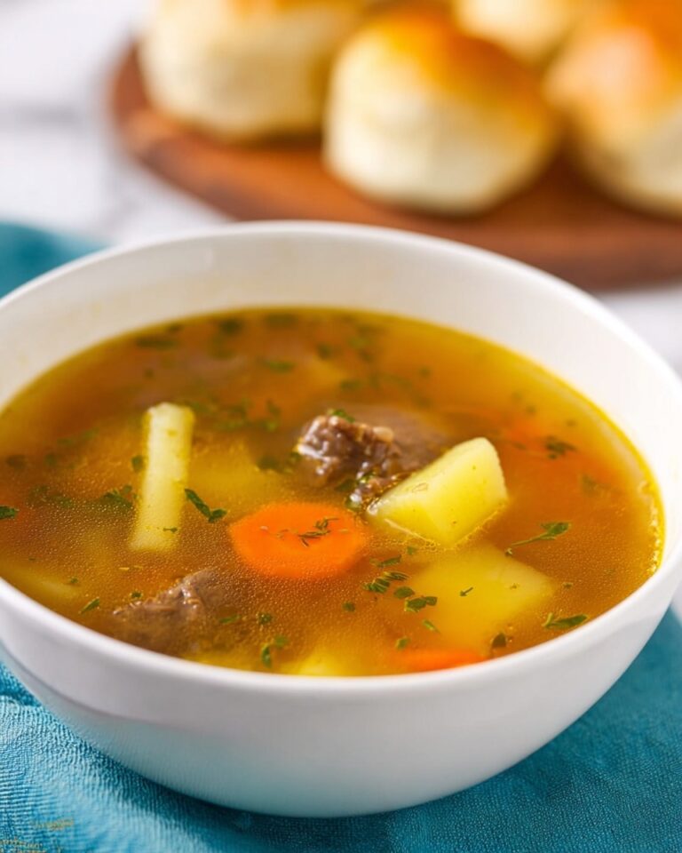 Beef, Barley and Pickle Soup (Rassolnik) Recipe