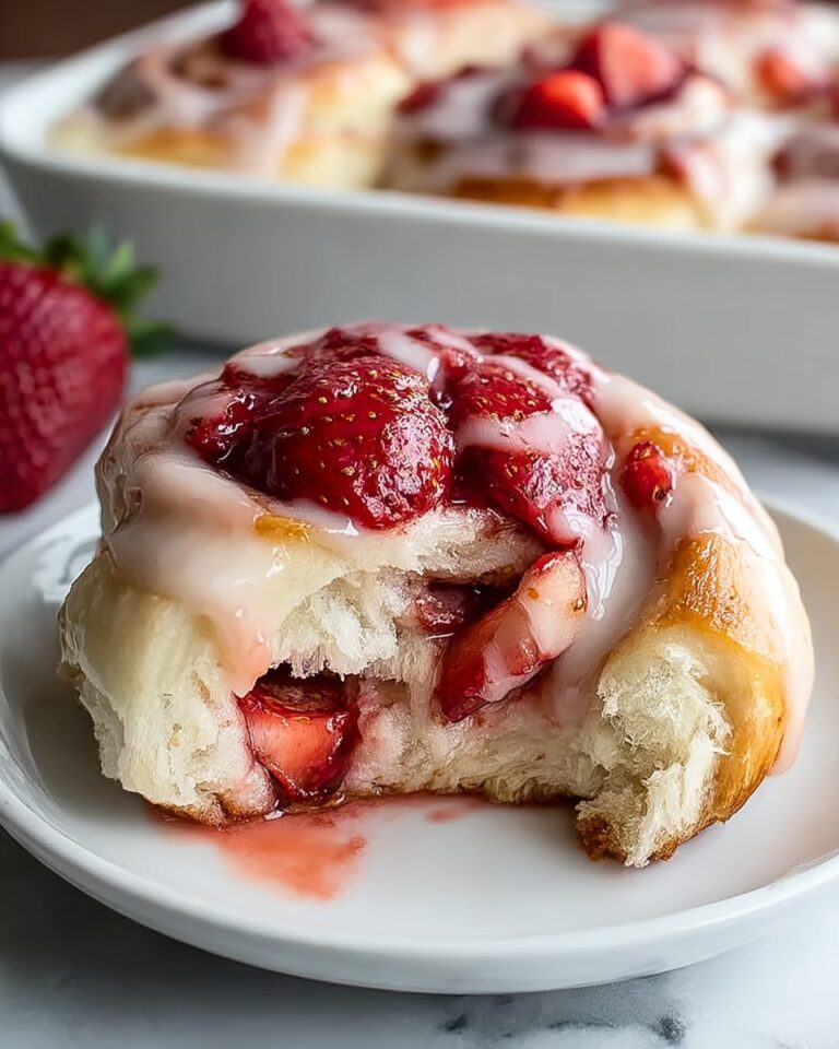 Strawberry Cheesecake Sweet Rolls Recipe