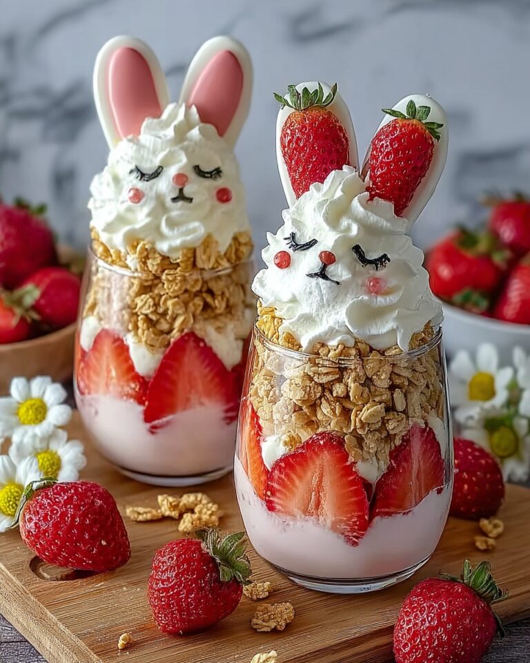 Irresistibly Fun Easter Bunny Strawberry Recipe