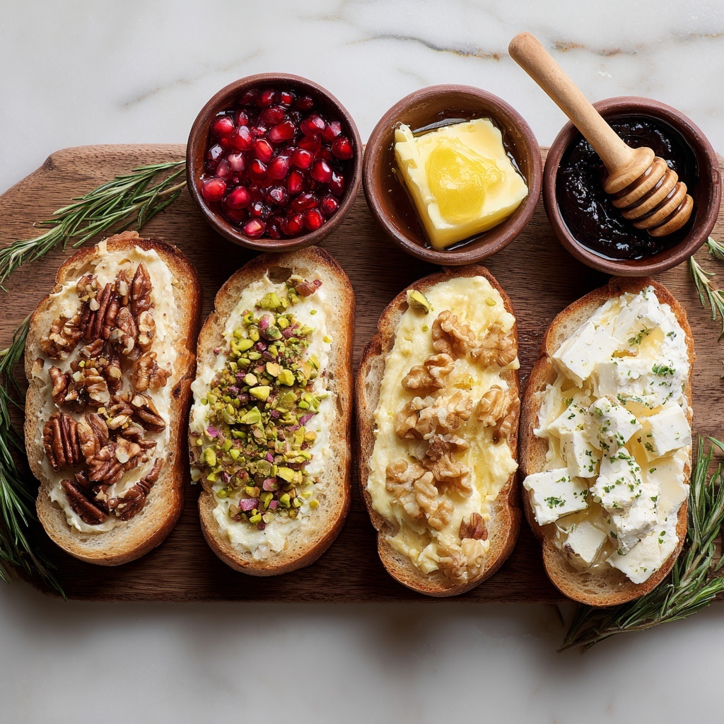 Holiday Butter Spread Board Recipe - Recipe Image