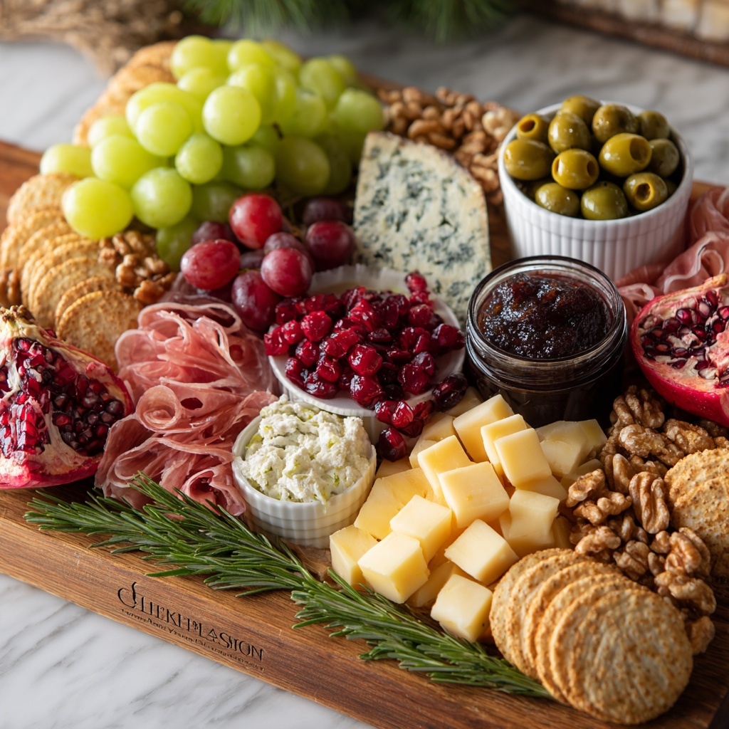 Christmas Charcuterie Board Recipe - Recipe Image