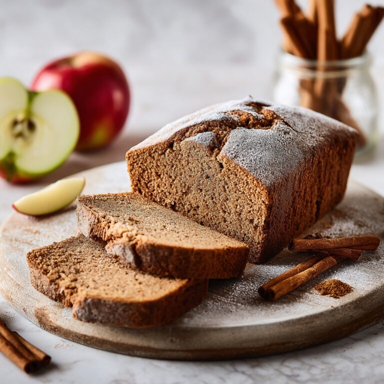 Cinnamon Applesauce Bread Recipe