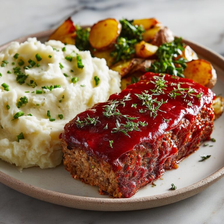 Classic Meatloaf with Tangy Glaze Recipe