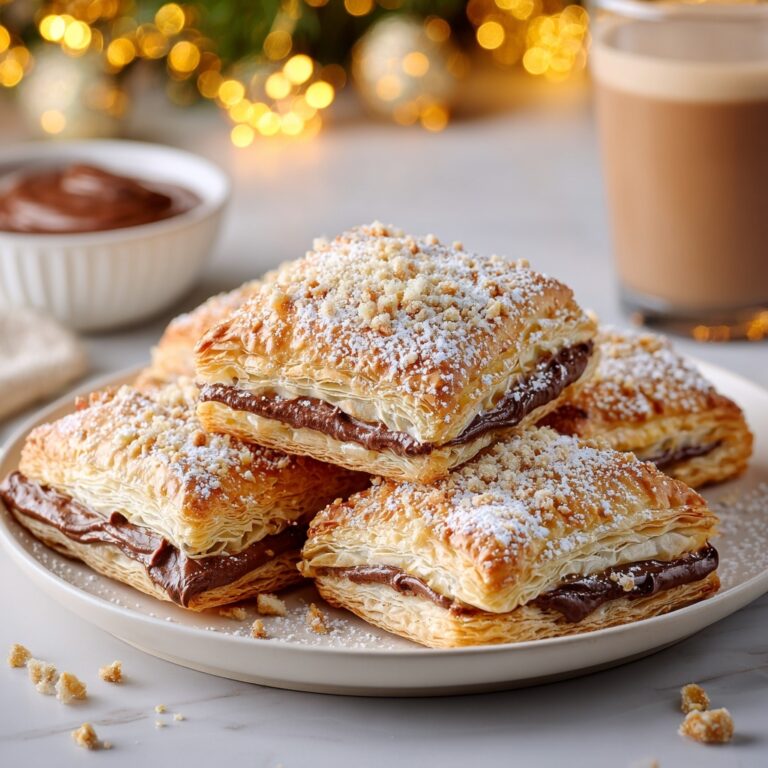 Christmas Nutella Puff Pastries Recipe