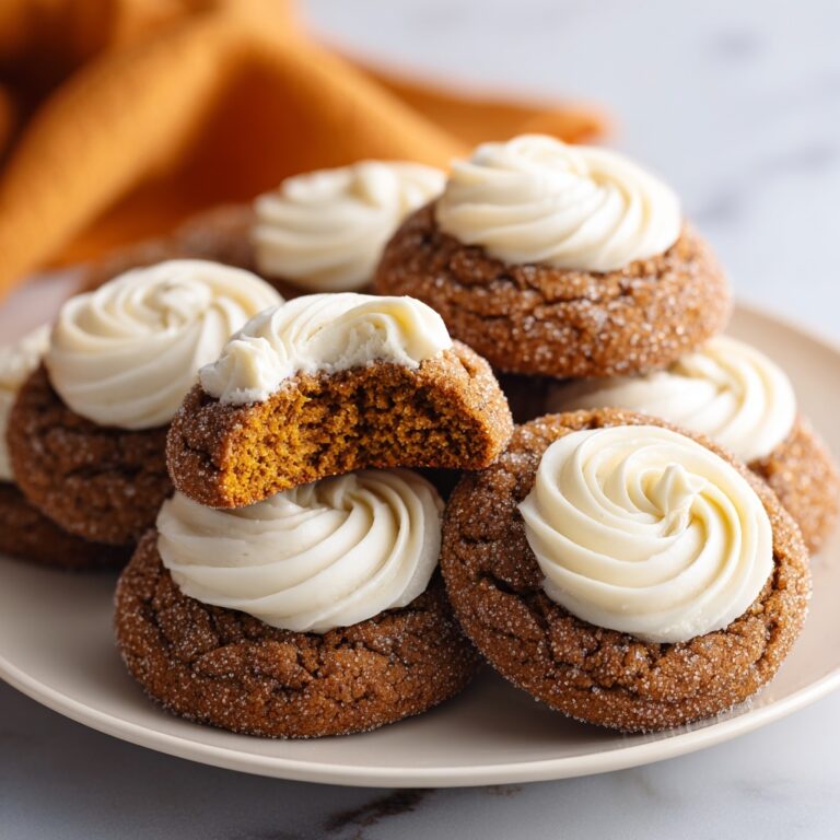 Gingersnap Pumpkin Pie Cookies Recipe