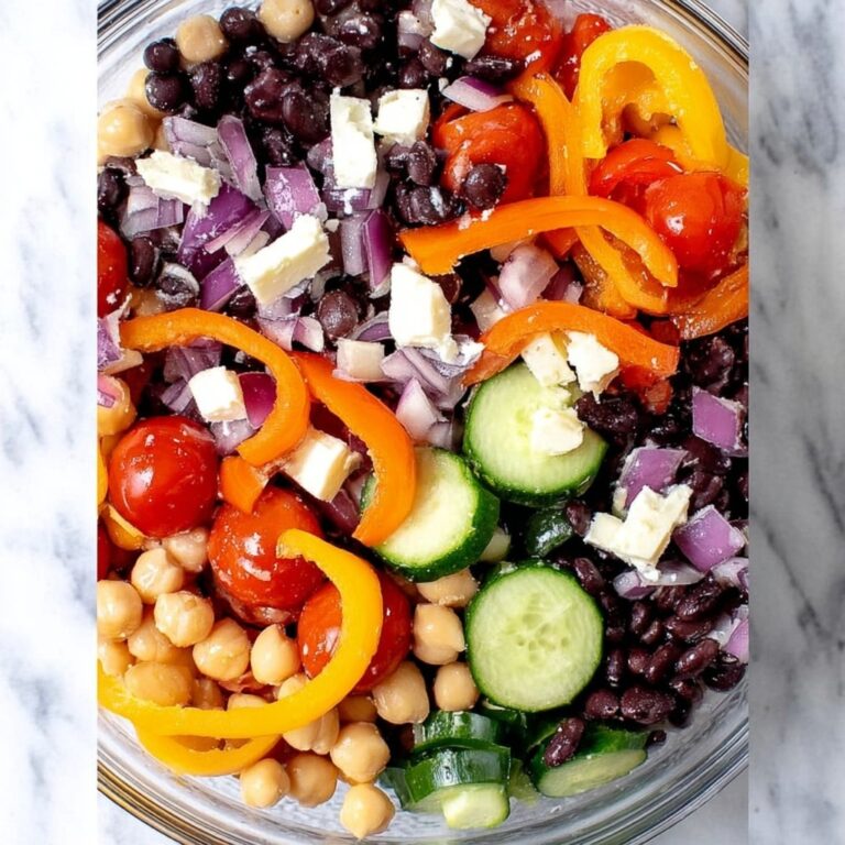 Two Bean Mediterranean Salad Recipe