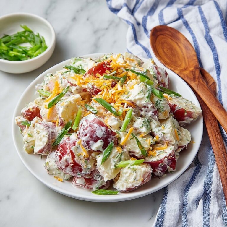 Healthier Bacon Ranch Potato Salad Recipe