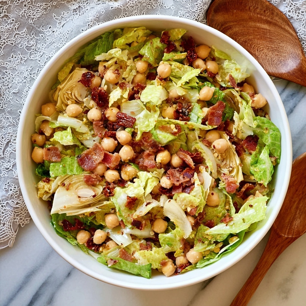 Marinated Chickpea Chopped Salad Recipe - Recipe Image