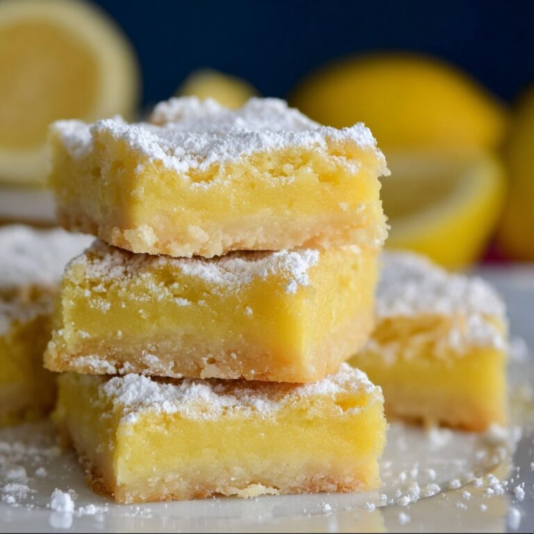 Lemon Squares Recipe