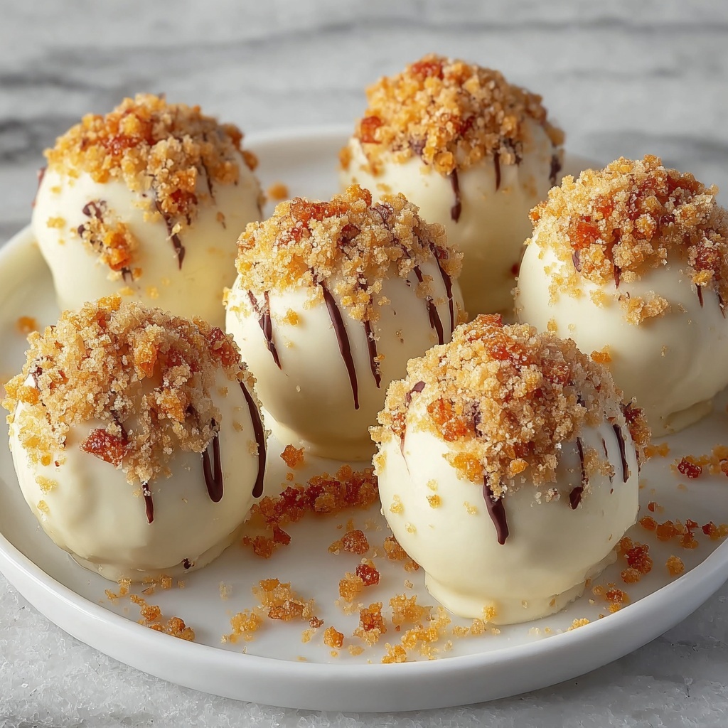 Pumpkin Cheesecake Truffles Recipe - Recipe Image