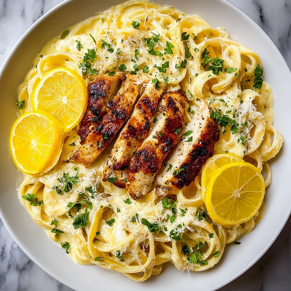Lemon Chicken Pasta Recipe - Recipe Image