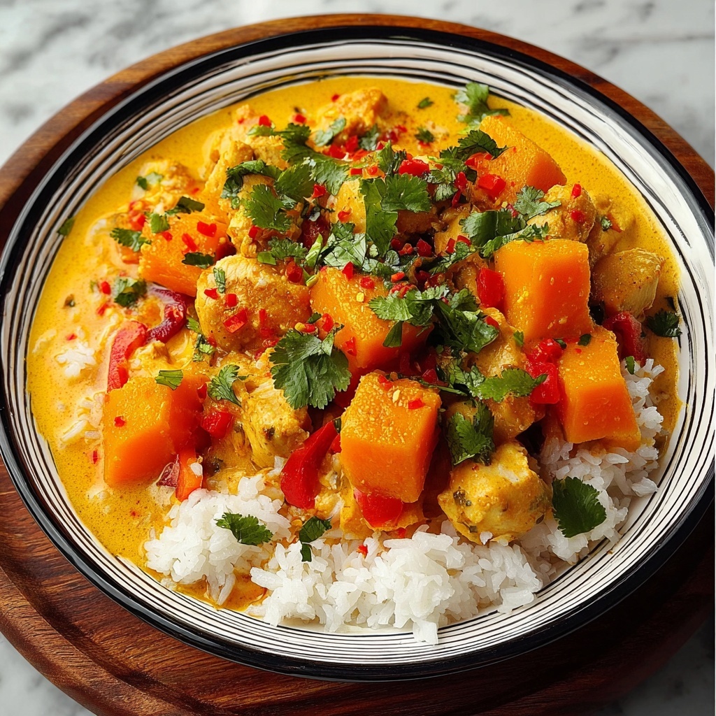 Pumpkin Chicken Curry Recipe - Recipe Image