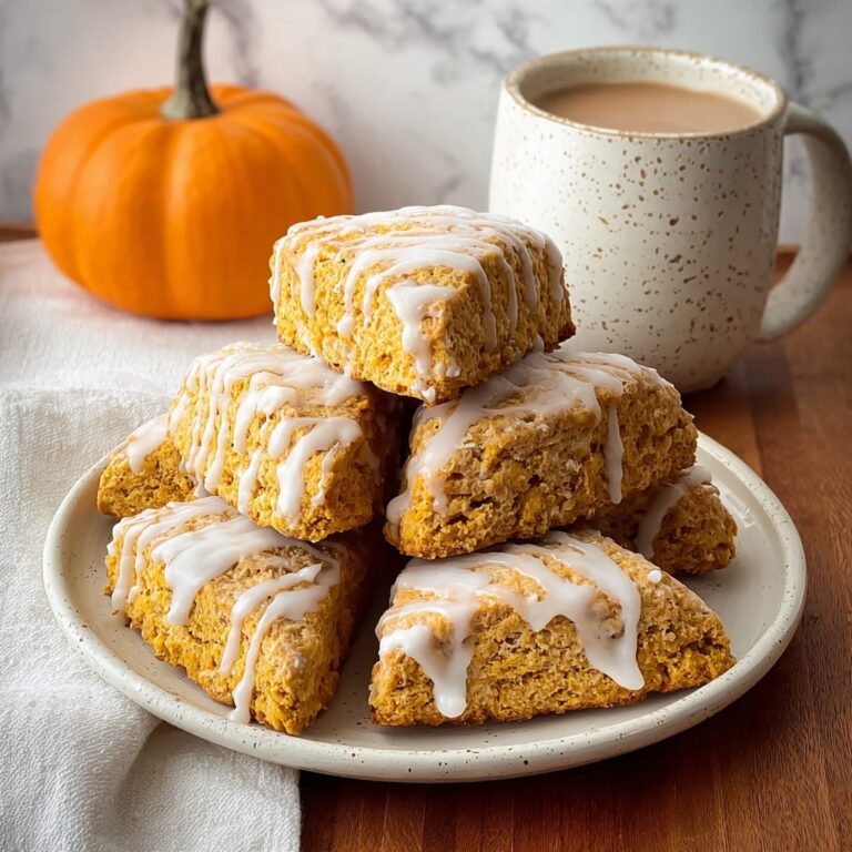 Bakery-Style Pumpkin Scones Recipe