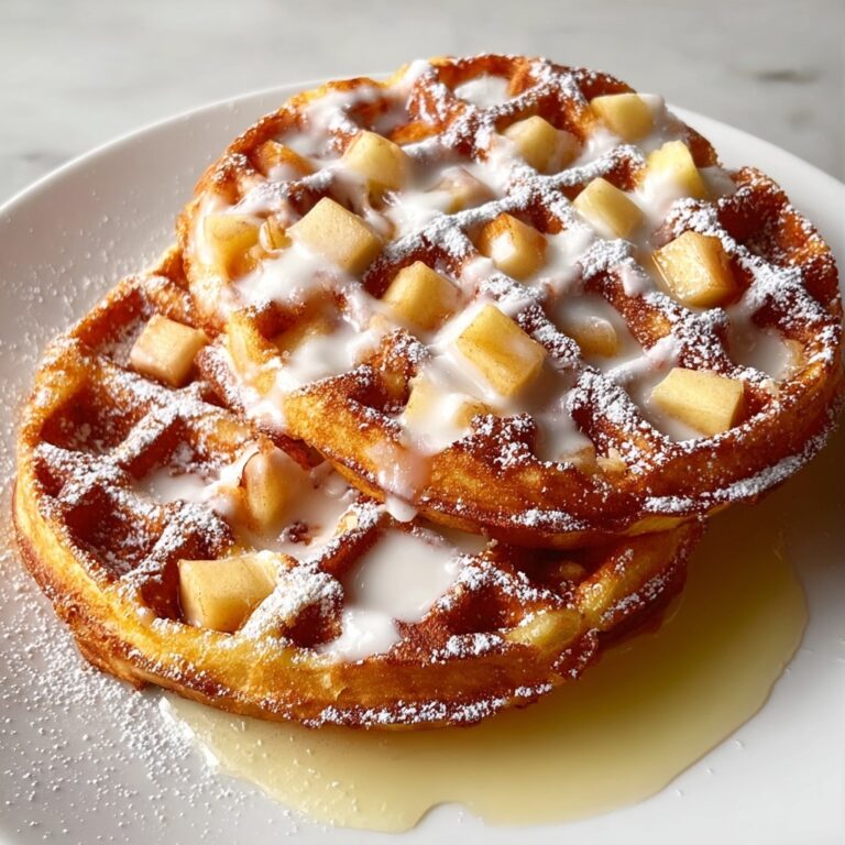 Apple Fritter Waffle Donuts Recipe