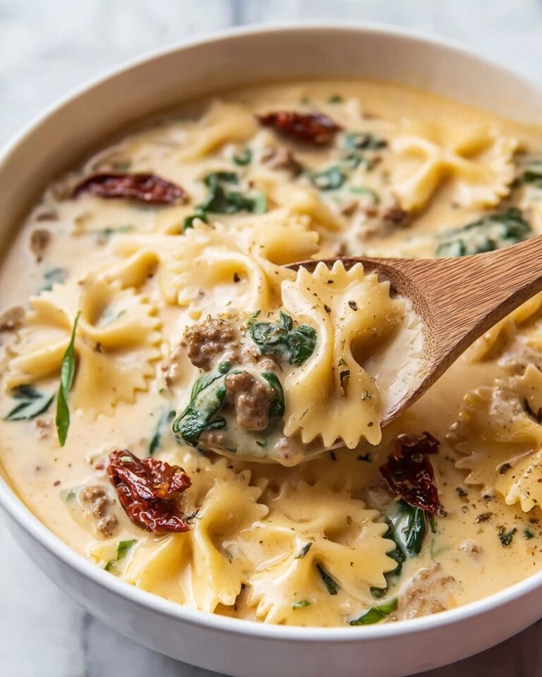 Slow Cooker White Lasagna Soup Recipe