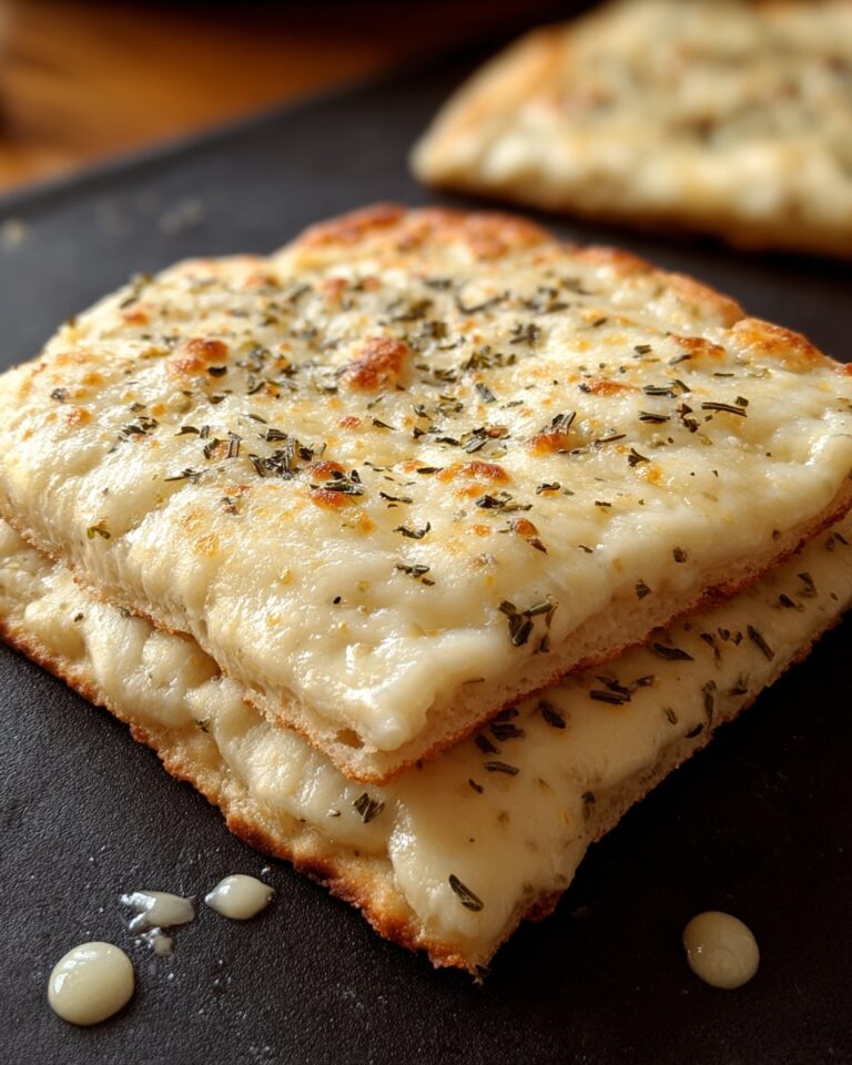 Cheese Stuffed Flatbread Recipe