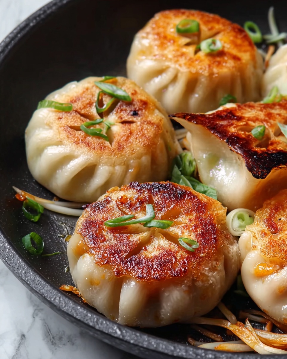 Pan-Fried Cabbage and Noodle Buns Recipe - Recipe Image
