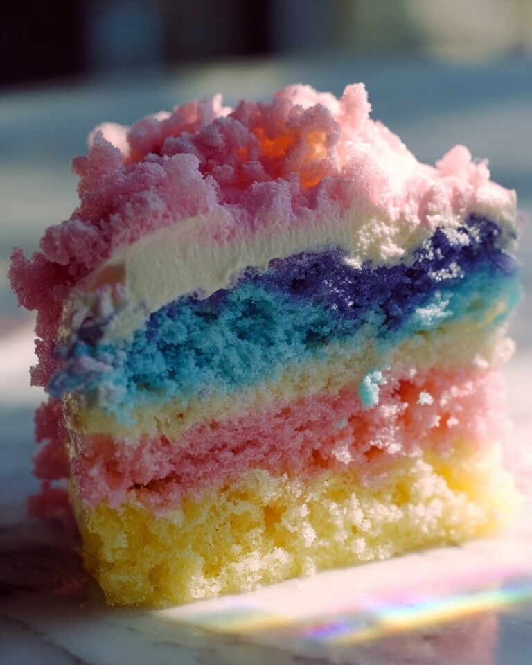 Cotton Candy Poke Cake Recipe