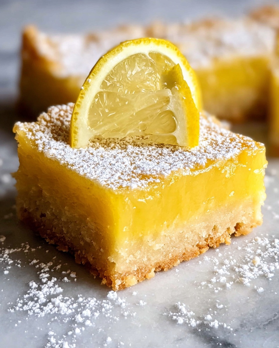 Classic Lemon Bars Recipe - Recipe Image