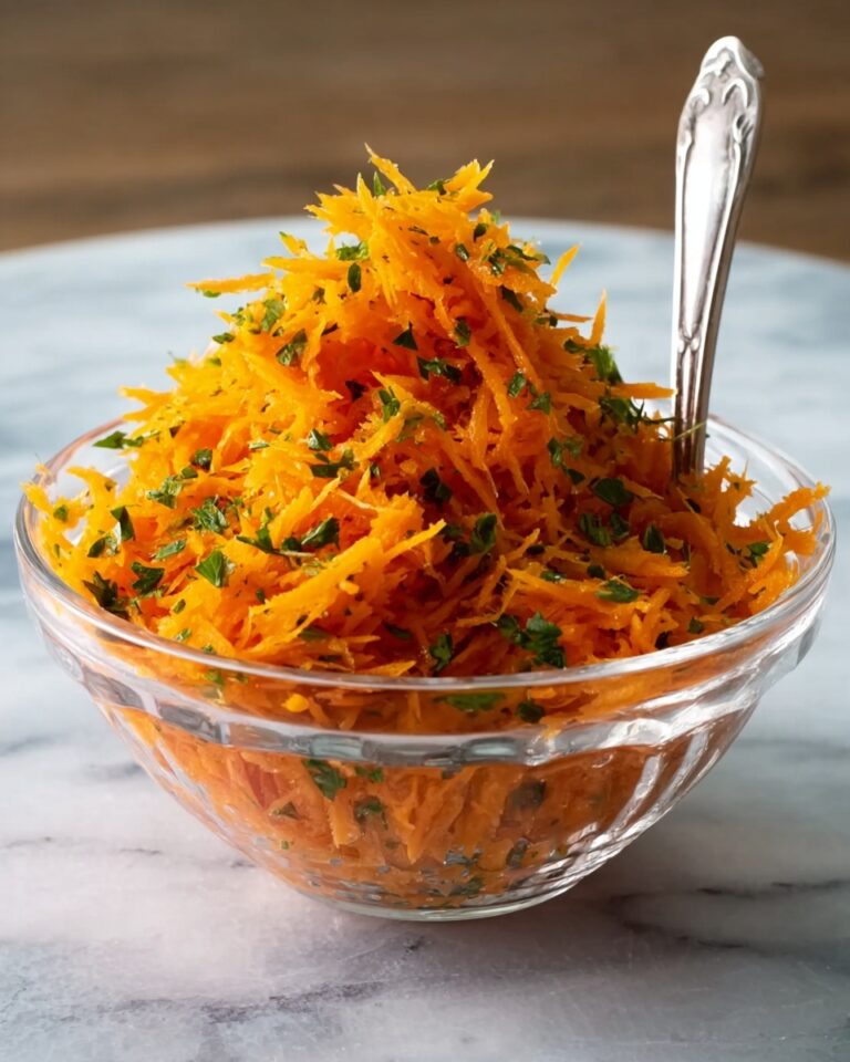 Grated Carrot Salad with Fresh Herbs and Cumin Dressing Recipe
