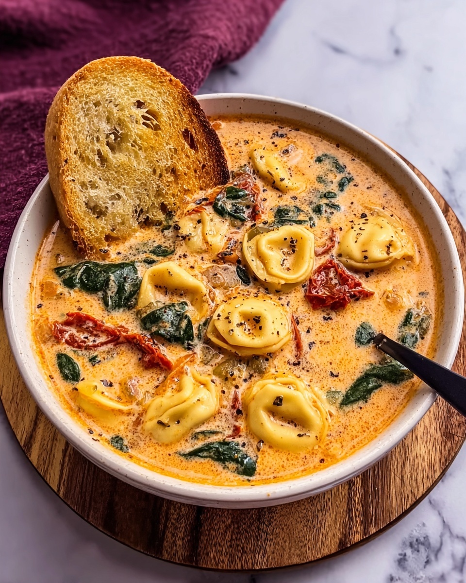 Creamy Tuscan Chicken Soup Recipe - Recipe Image