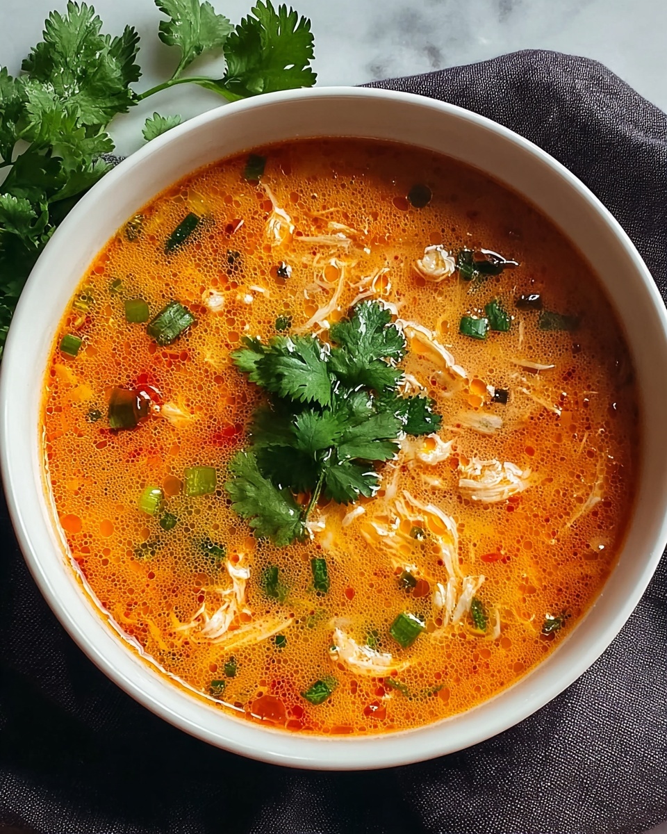 High-Protein Rotel Soup with Cottage Cheese & Chicken Recipe - Recipe Image