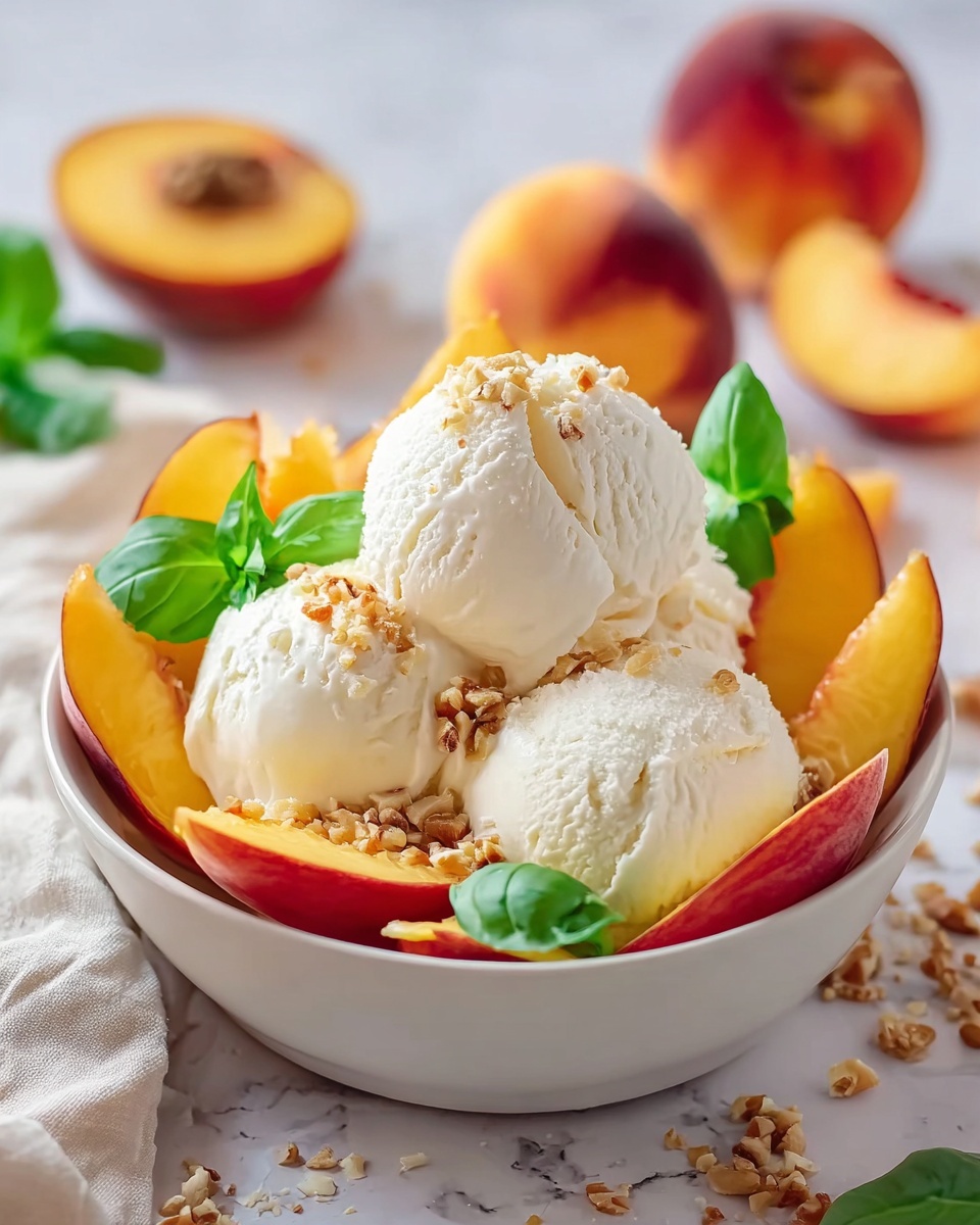 Peach and Burrata Caprese Salad Recipe - Recipe Image