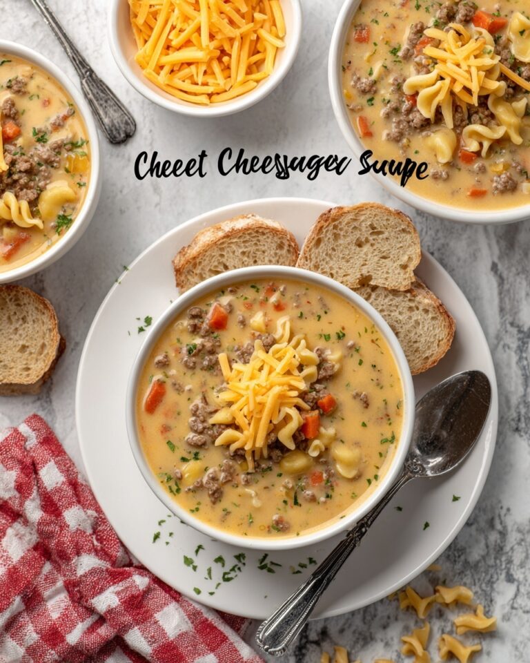The Best Cheeseburger Soup Recipe