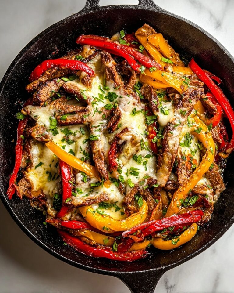 Zesty One-Pan Philly Cheesesteak Dinner Recipe