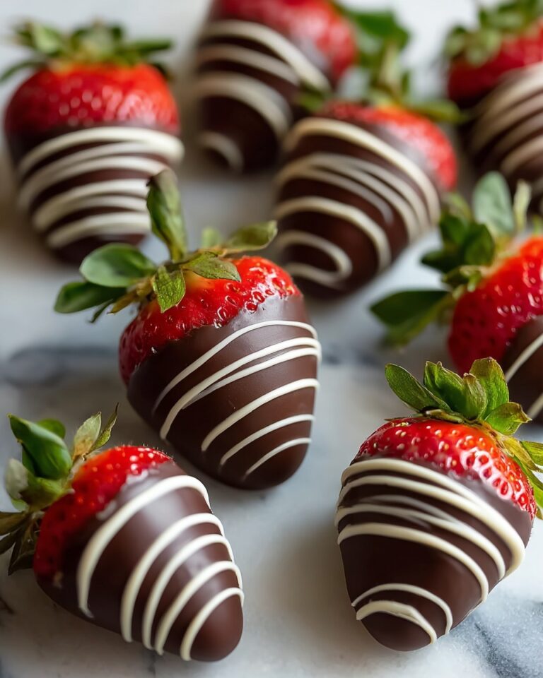 Simple Chocolate Covered Strawberries Recipe