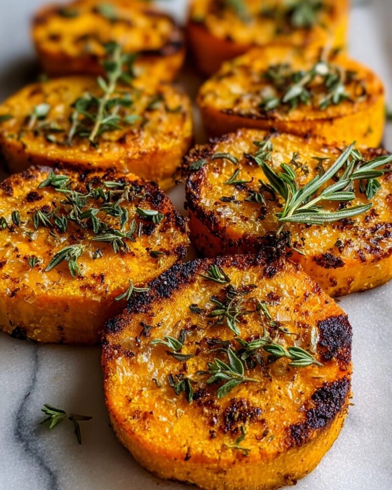 Parmesan Herb Sweet Potato Medallions Recipe