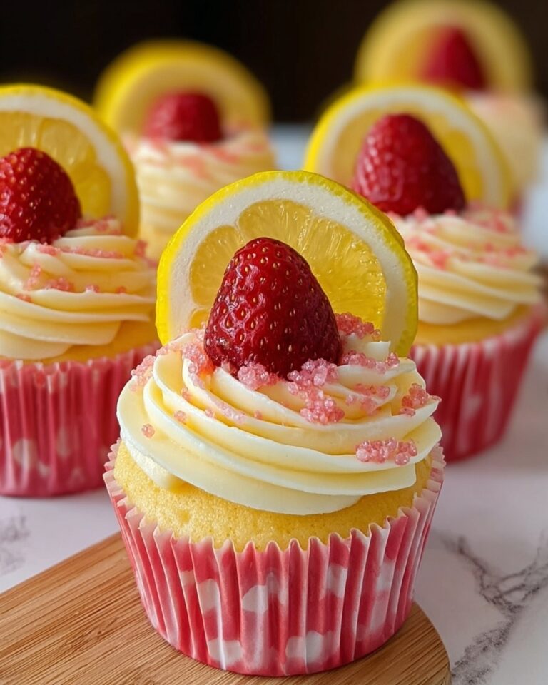 Strawberry Lemonade Cupcakes Recipe