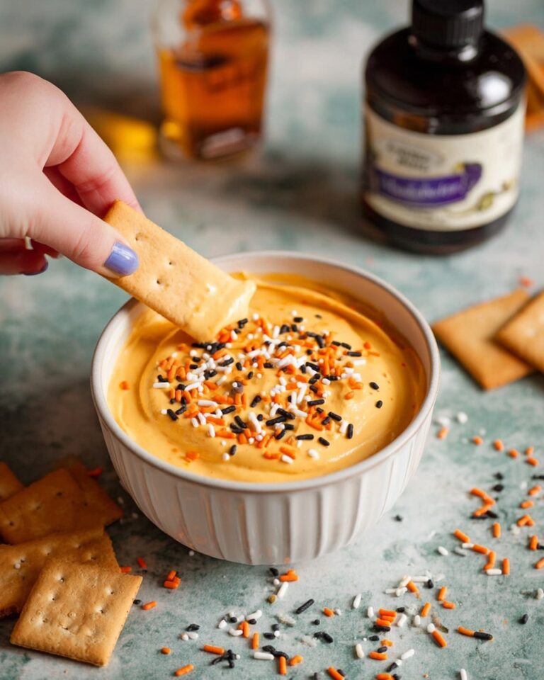 Halloween Pumpkin Cheesecake Dip Recipe