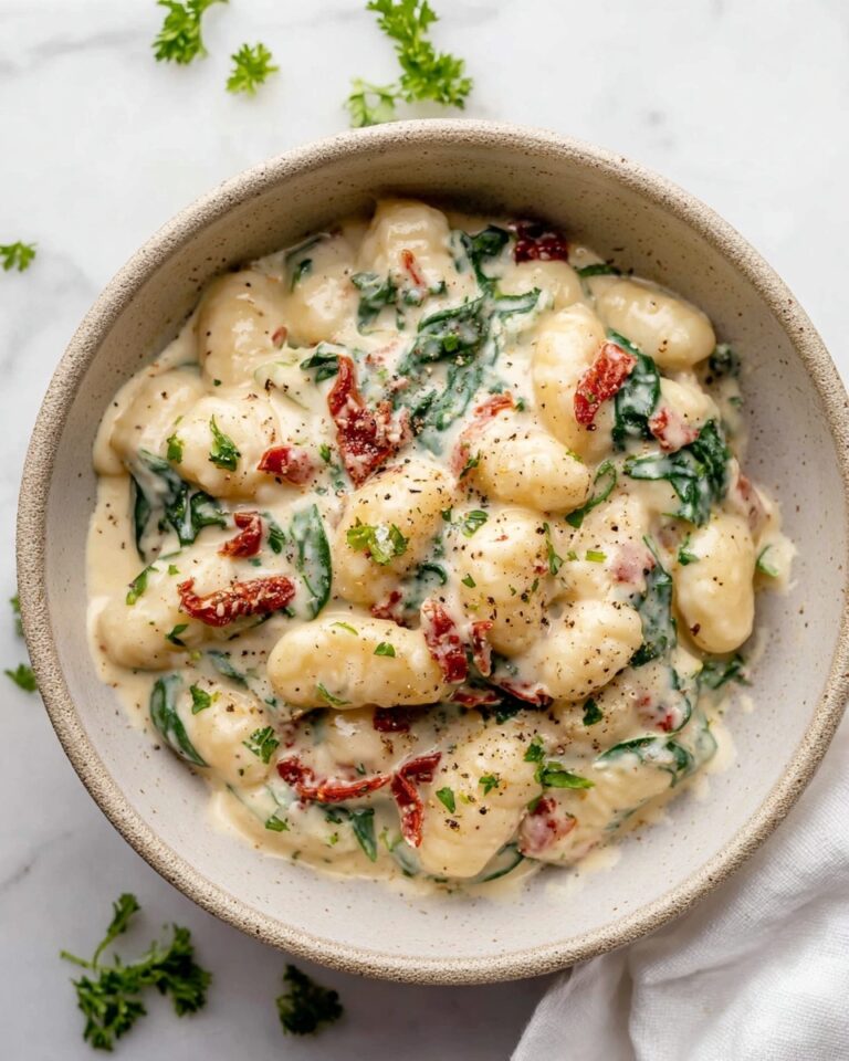 Creamy Sun-Dried Tomato and Basil Gnocchi Recipe