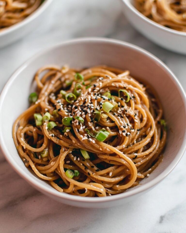 15 Minute Buttery Garlic Ginger Noodles Recipe