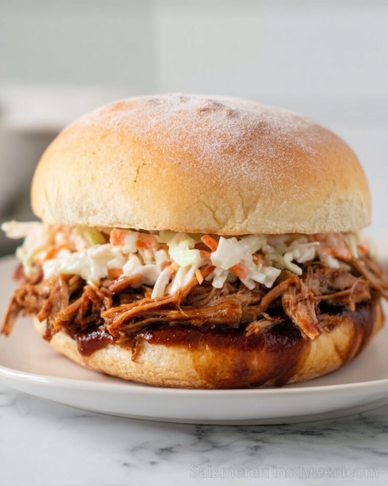 Pulled Pork Sandwiches with BBQ Sauce Recipe